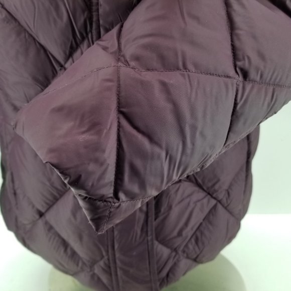 Eddie Bauer Purple EB700 Premium Goose Down Puffer Jacket Women's Size XL - Picture 6 of 11